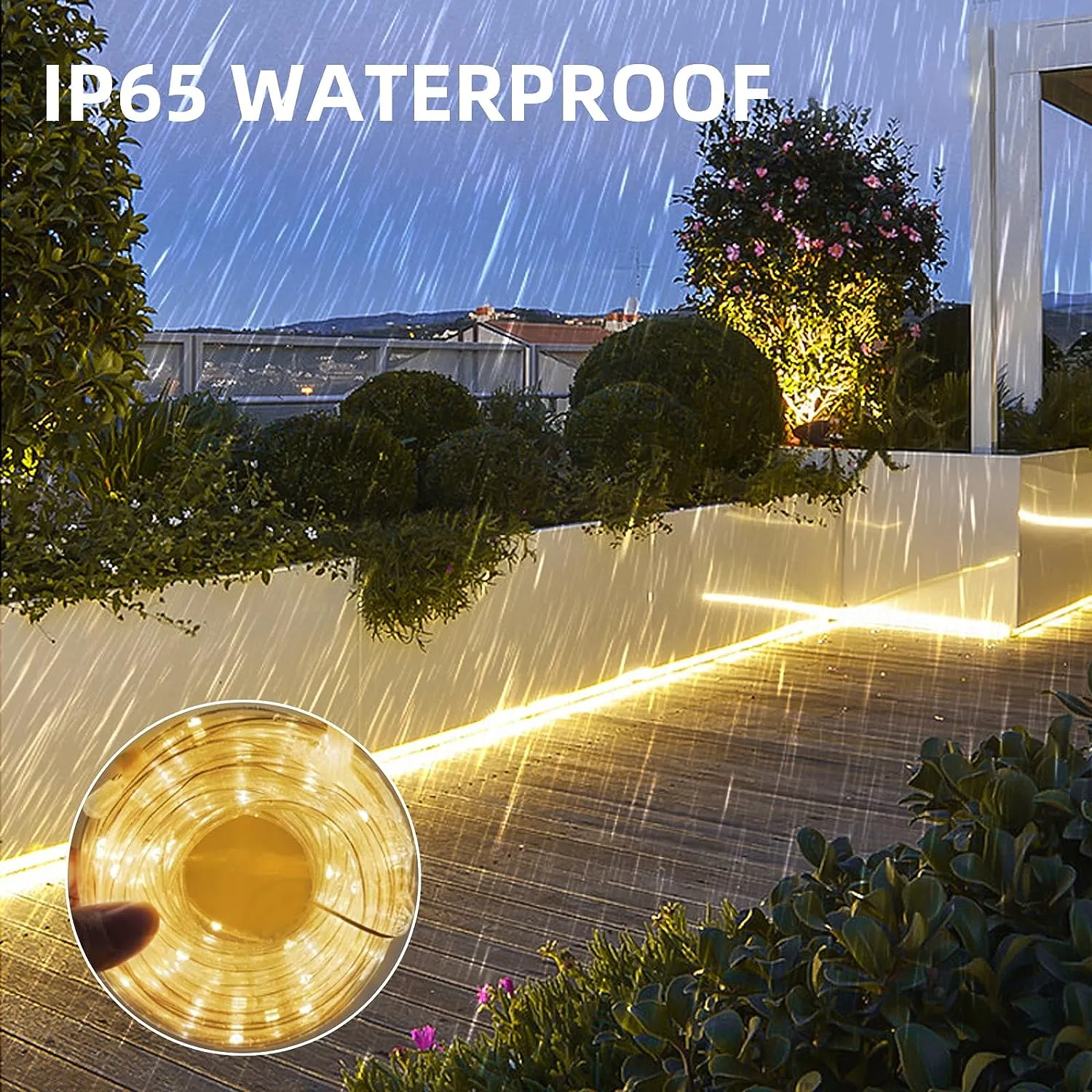 10m Solar Rope Light - 100 LED