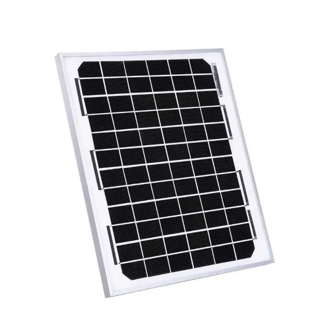 10W 12V Monocrystalline Single Solar Panel Power Mini Home Boat Caravan Camping