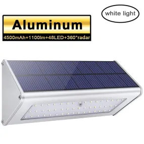 1100LM LED Solar Lamp with Microwave Radar #0998