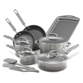 14-Piece Classic Brights Nonstick Cookware Set