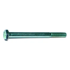 1/4"-20 x 3" Green Rinsed Zinc Grade 5 Hex Cap Screws (227 pcs.)