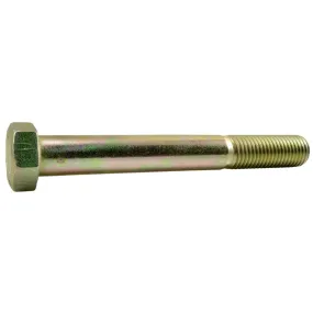 1"-8 x 8" Zinc Plated Grade 8 Hex Cap Screws (3 pcs)