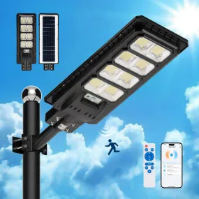 200W solar street lights 20000 lumens -Smart APP Control