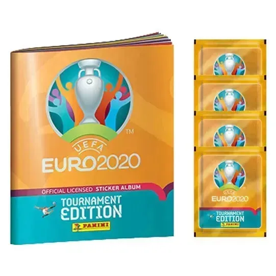 2020 Panini Euro Tournament Edition Sticker Starter Pack