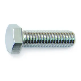 3/8"-16 x 1-1/4" Polished 18-8 Stainless Hex Cap Screws (5 pcs.)