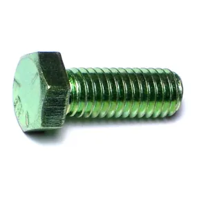 3/8"-16 x 1" Green Rinsed Zinc Grade 5 Hex Cap Screws (248 pcs.)