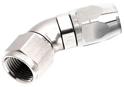 550 Series Cutter One-Piece Full Flow Swivel 45° Hose End -6AN AF552-06S