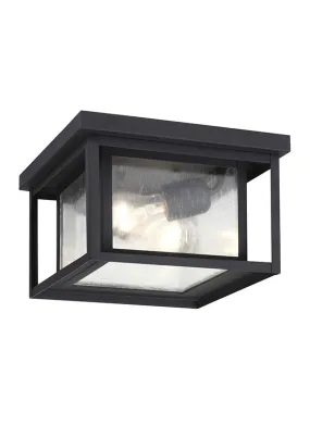 78027-12, Two Light Outdoor Ceiling Flush Mount , Hunnington Collection