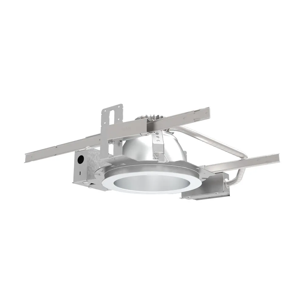 8 Inch LBR Commercial LED Recessed Light, 25 Watts, 1000|1500|2000 Lumens, Selectable CCT