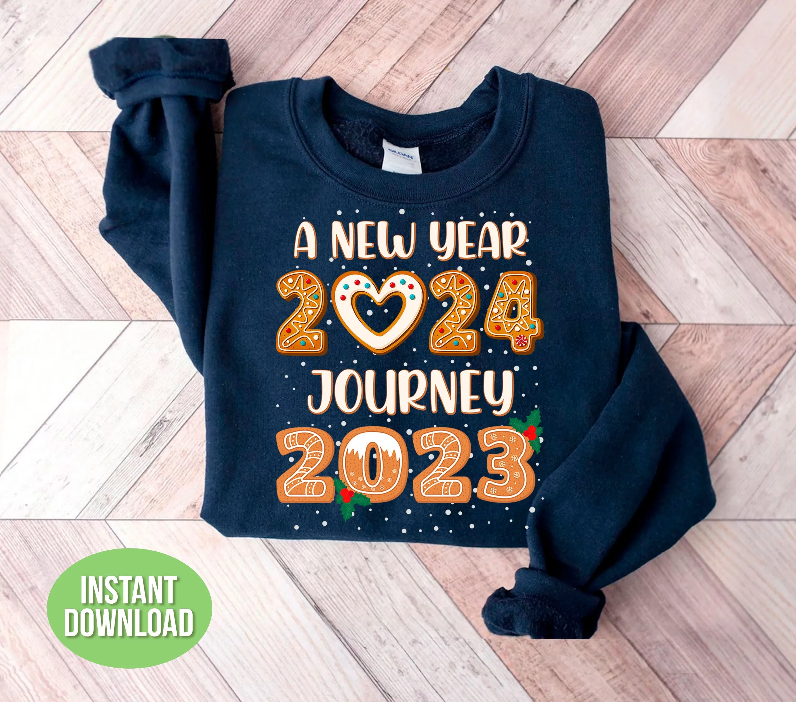 A New Year 2024, Journey 2023, Happy New Year 2024, Png Sublimation