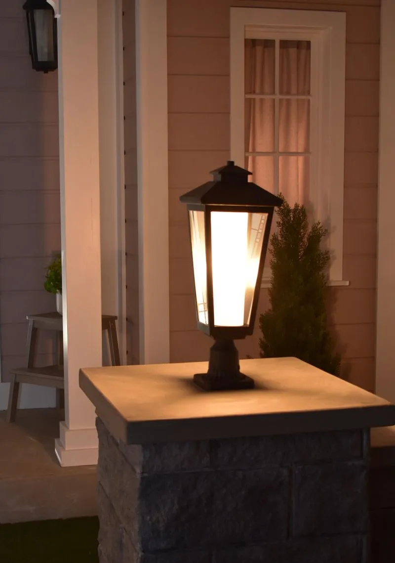 Aberdeen 22.5" Artesian Bronze Deck Post Light