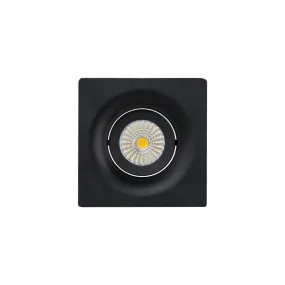 Adjustable Recessed Square Downlight | Assorted Finish | 5 Colour LED