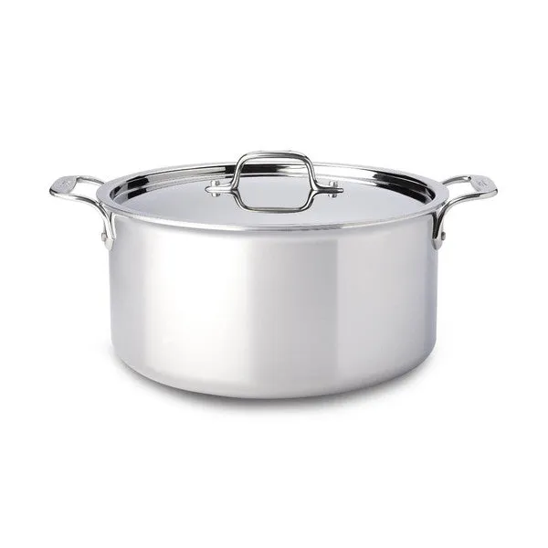 All-Clad d3 8Qt Stainless Steel Stockpot w/Lid