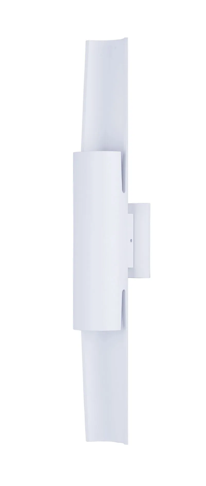 Alumilux Sconce 4.25" 2 Light Outdoor Wall Mount in White