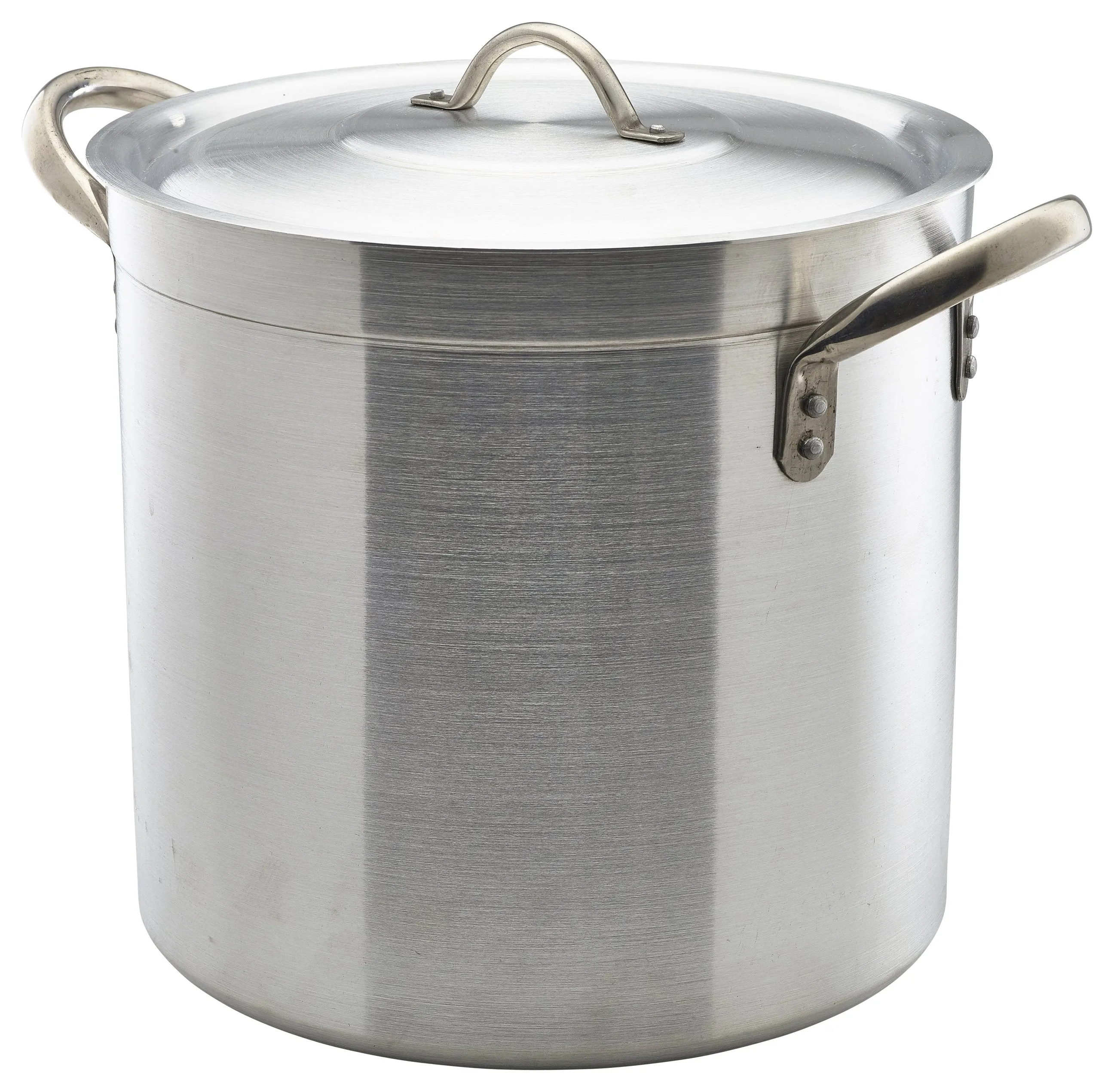 Aluminium Deep Stockpot With Lid 32Litre