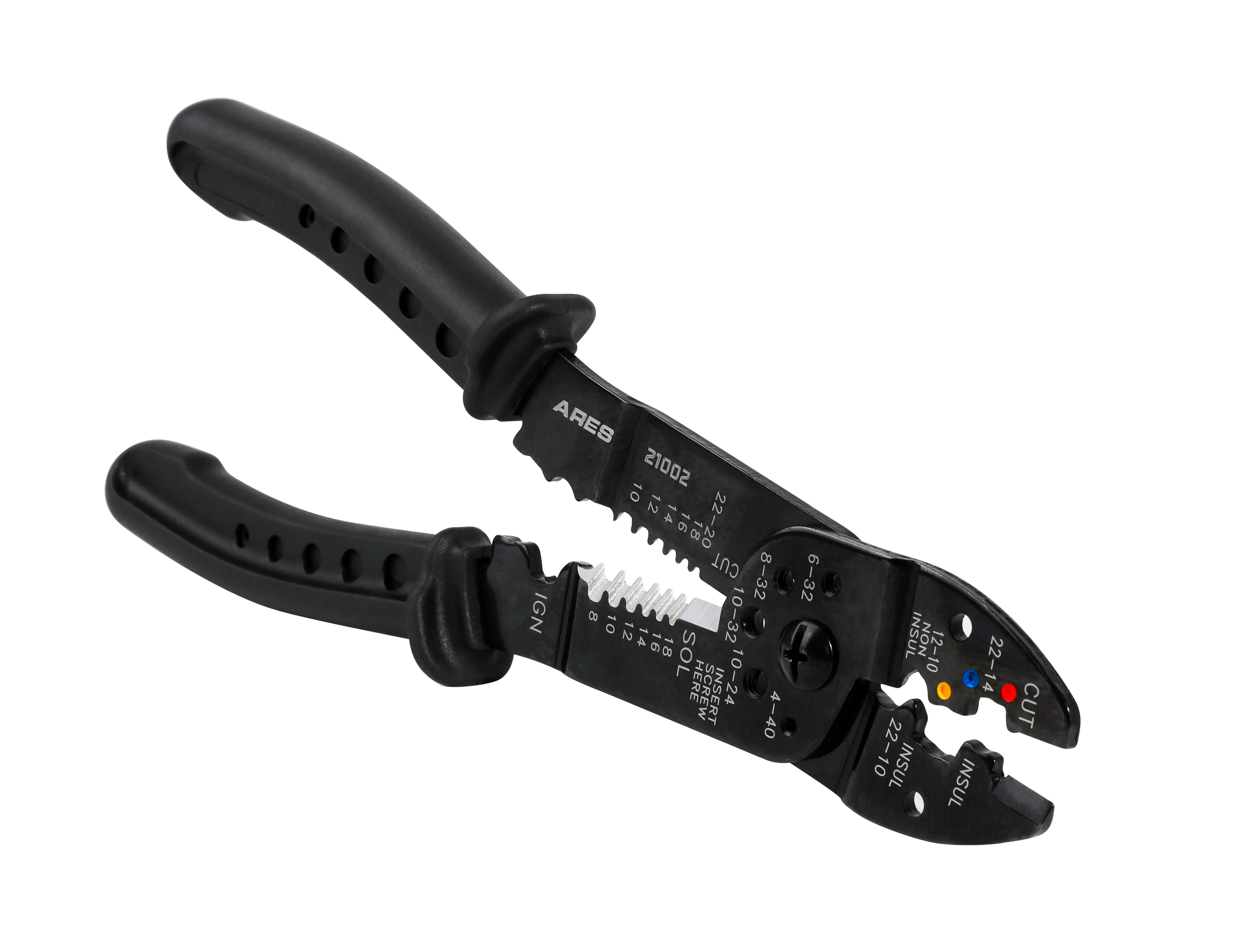 ARES 21002 - 9-inch Wire Crimper and Cutter Electrical Multi-Tool