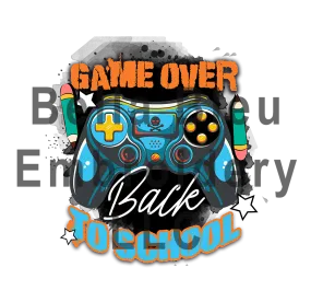 Back to School Gamer Sublimation pgn file