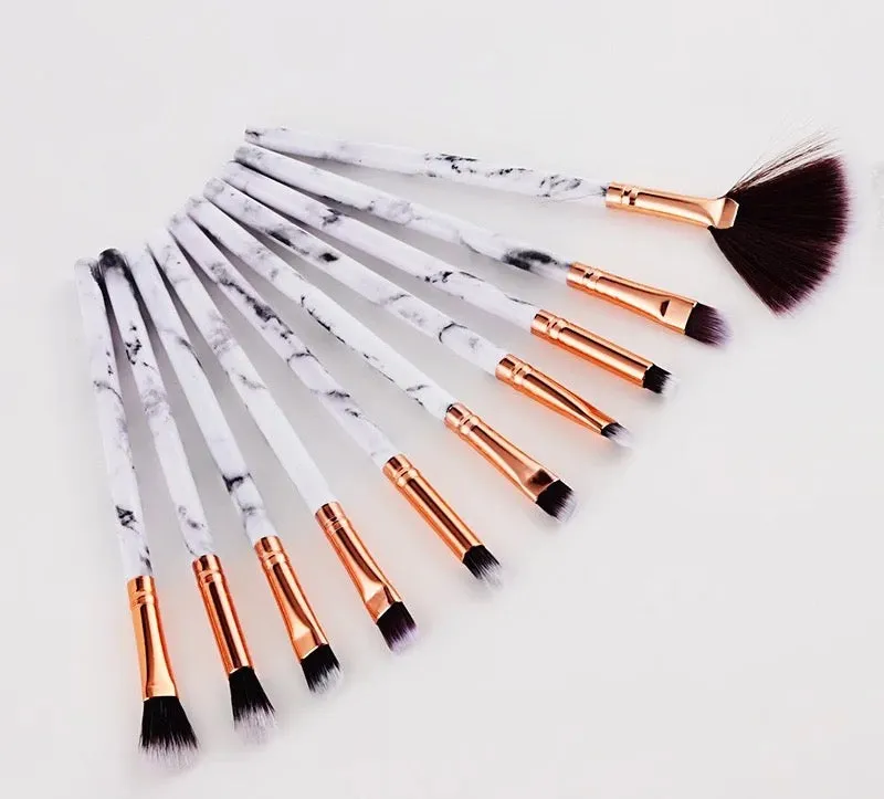 Beautiful 10 pcs Make up Brushes