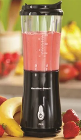 Blender Single Serve W-lid Blk