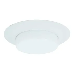 Boston Harbor T505WH-3L Recessed Lighting Trim, Plastic Lens, Steel/Plastic Body, White, White