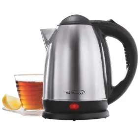 Brentwood KT-1790 1.7L Stainless Steel Cordless Electric Kettle