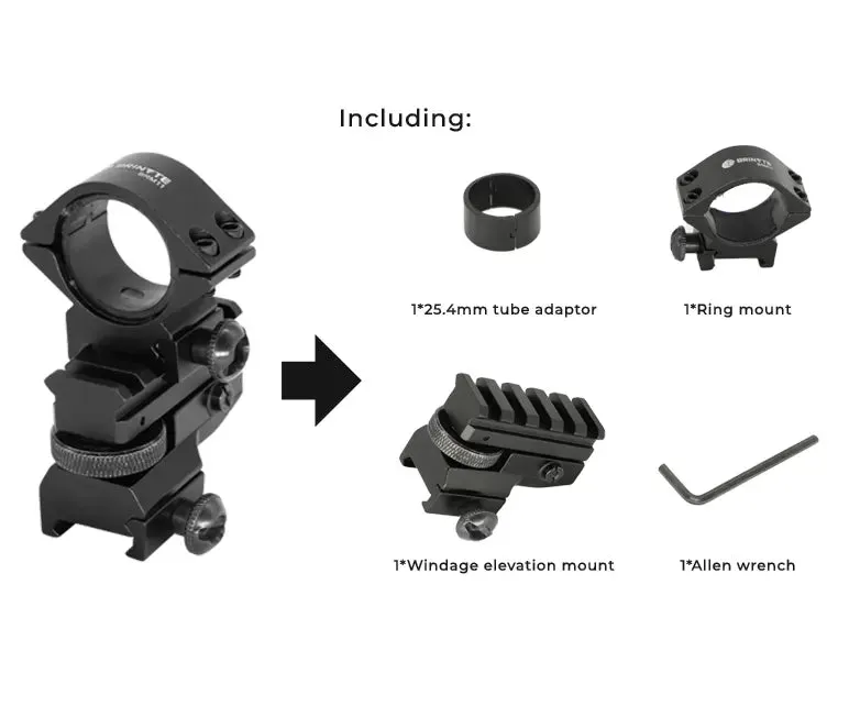 Brinyte BRM11 Windage Elevation Adjustable Mount