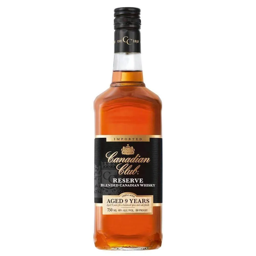 Canadian Club 9 Year Old Reserve