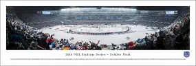 Chicago Blackhawks 2014 Stadium Series at Soldier Field Panoramic Poster Print - Blakeway