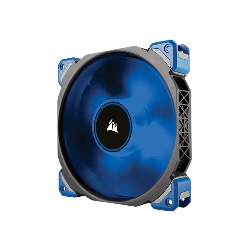 [CLEARANCE] CORSAIR ML140 Pro LED 140mm Desktop System Unit Cooling Fan with 2000 RPM Fan Speed, Magnetic Levitating Fan and Replaceable Rubber Dampers for PC Computer (White, Blue) | CO-9050046-WW CO-9050048-WW