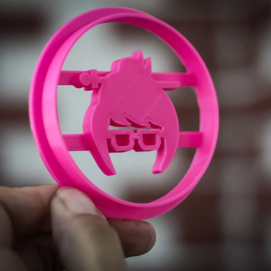 Cookie Cutter : Pharah, Mei, Symmetra, Bastion  | OW party | 3d cookie cutters