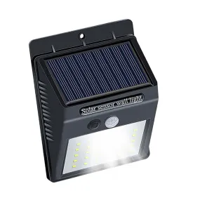 CRONY Solar Powered LED Wall Light 30 LED Motion Sensor led solar lights outdoor super bright house Outdoor Wall Light