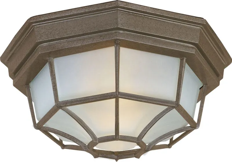 Crown Hill 10.75" Outdoor Flush Mount