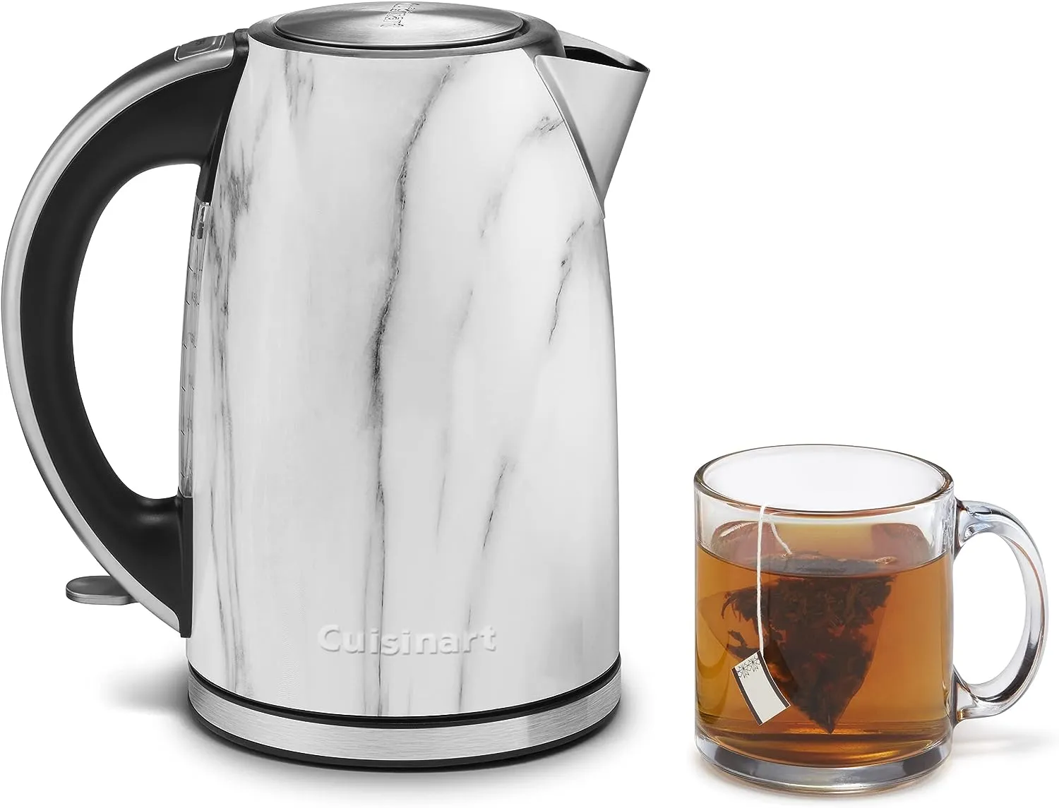 Cuisinart Electric Cordless 1.7 Liter Tea Kettle, Marble - Certified Refurbished