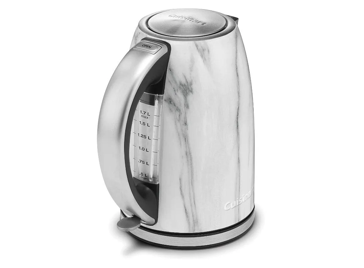 Cuisinart Electric Cordless 1.7 Liter Tea Kettle, Marble - Certified Refurbished