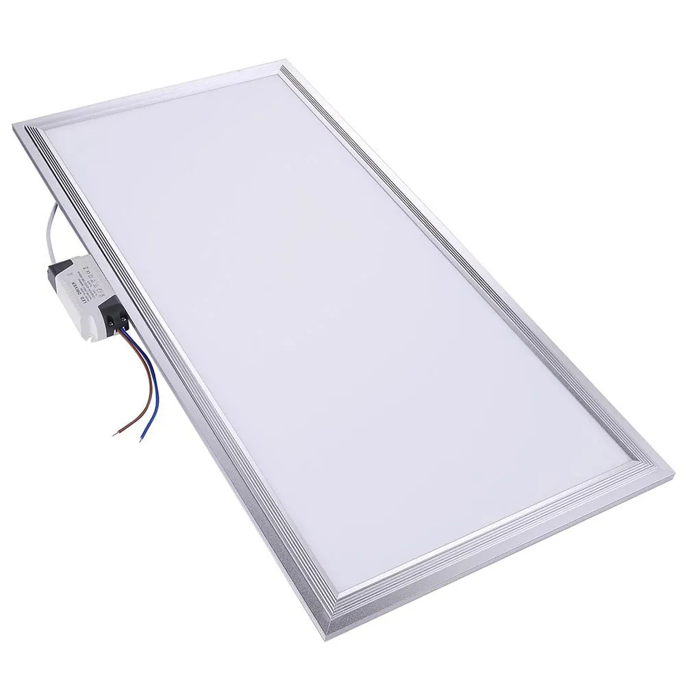 DIY 24W LED Ceiling Light Fixture Rectangular Panel Cool White