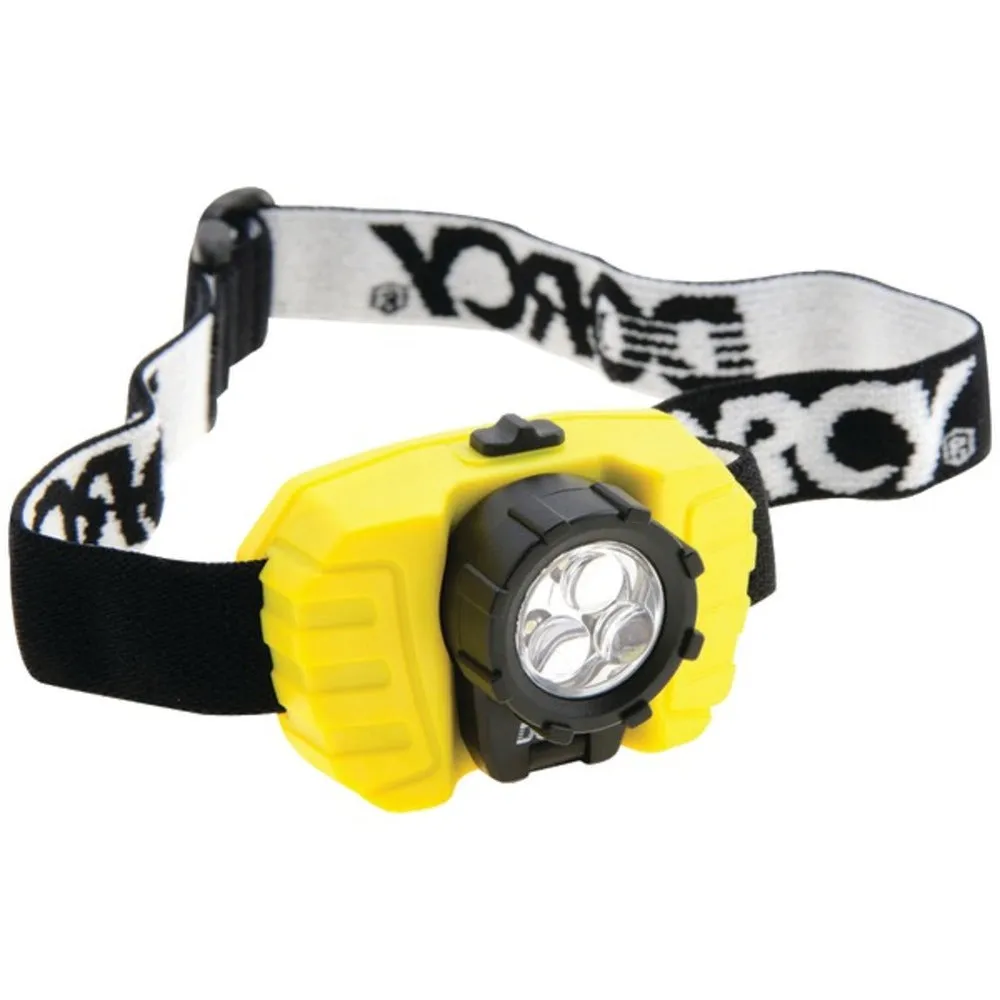 Dorcy 41-2099 28-Lumen 3-LED Headlamp