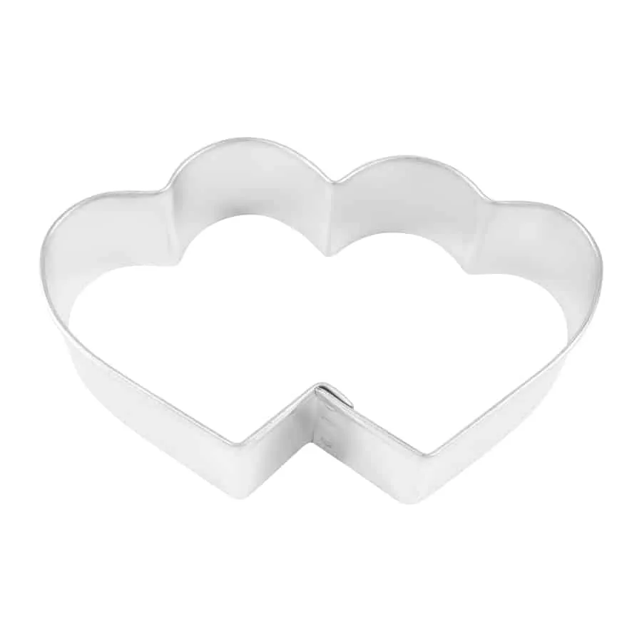 Double Heart Cookie Cutter