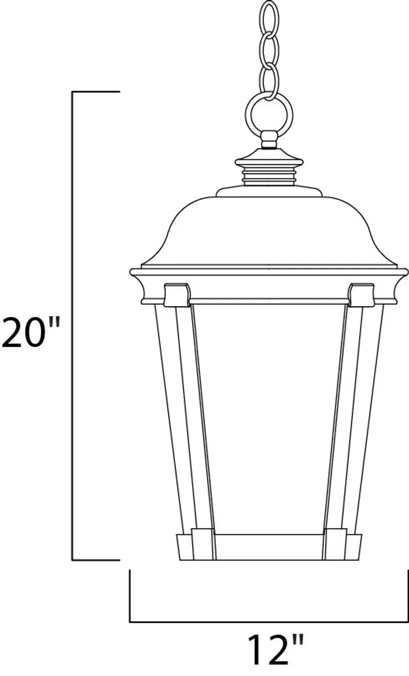 Dover DC Outdoor Hanging Lantern