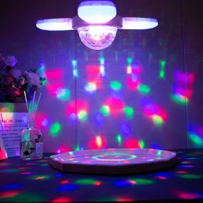 E27 LED Ceiling RGB Disco Light and Bluetooth Speaker