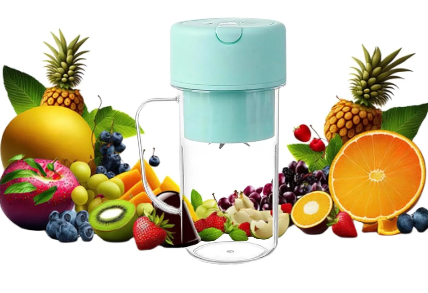 Electric Juicer Mini Portable Blender