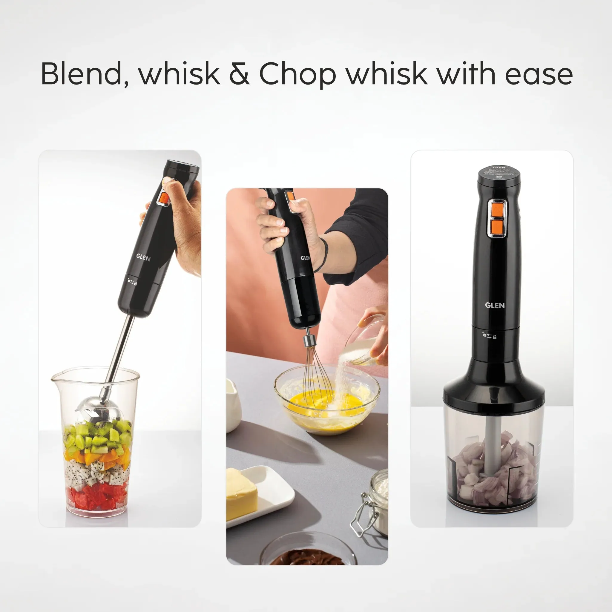 Electric SA4063HBCW Turbo Hand Blender Chopper Whisker 350W