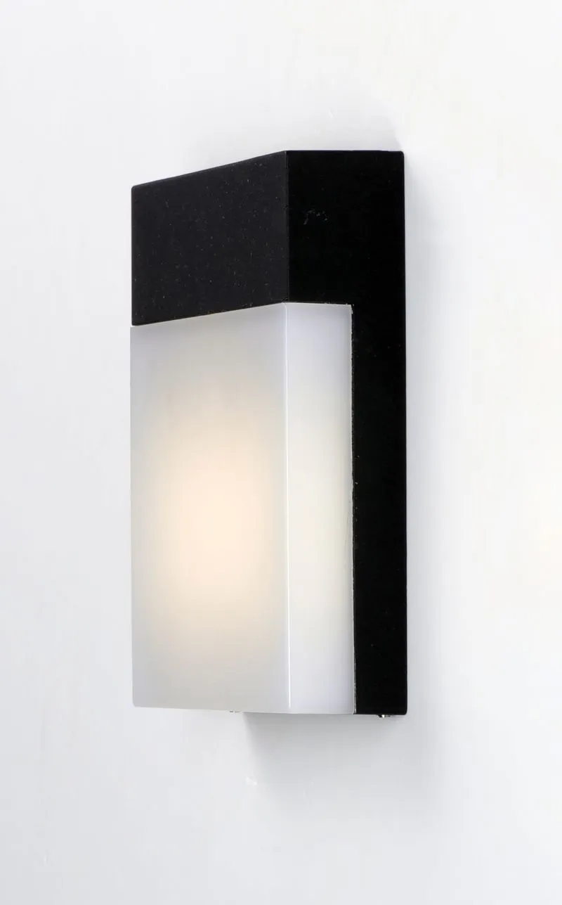 Eyebrow 6.25" Single Light Wall Sconce in Black