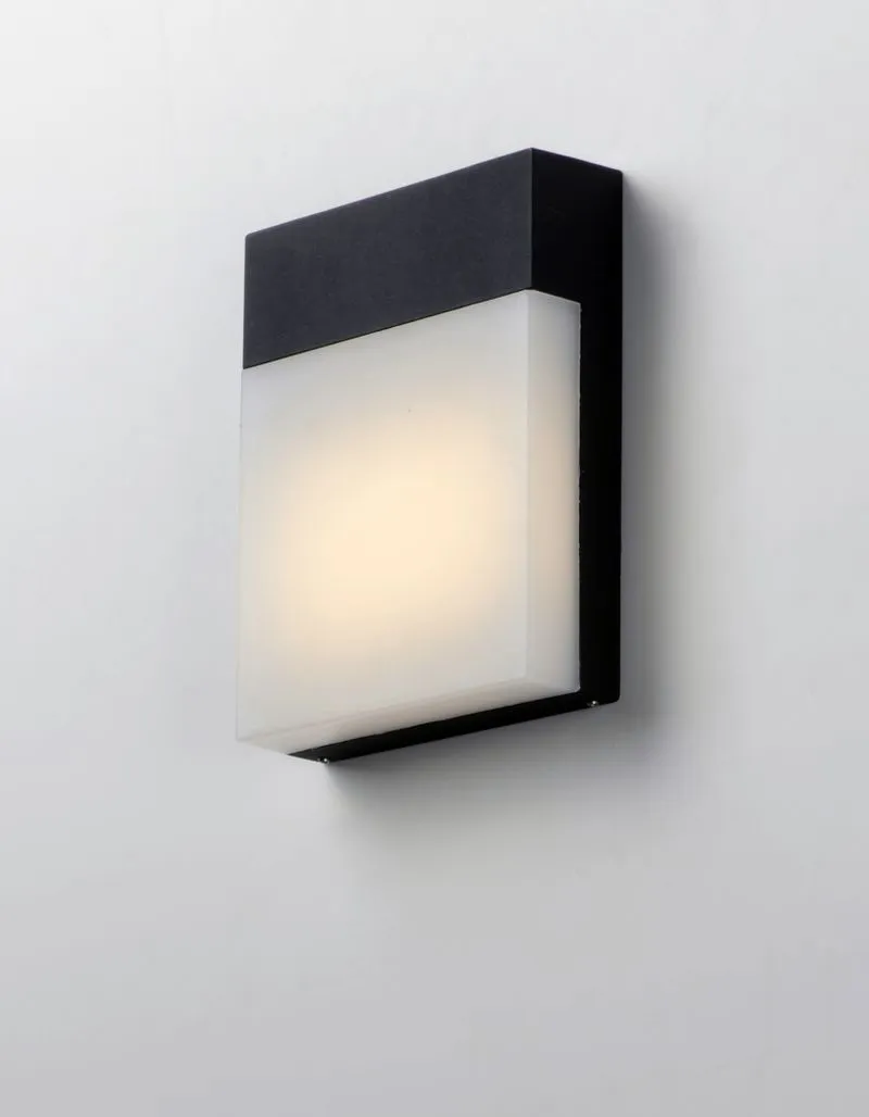 Eyebrow 6.25" Single Light Wall Sconce in Black