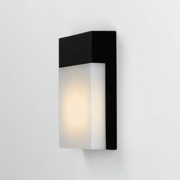 Eyebrow 6.25" Single Light Wall Sconce in Black