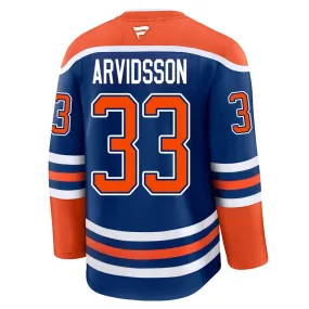 Fanatics Men's NHL Edmonton Oilers Viktor Arvidsson Premium Home Jersey