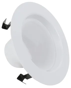 Feit Electric LEDR4HO/927CA Recessed Downlight, 75 W, 120 V, LED Lamp, Aluminum, White :EA: QUANTITY: 6