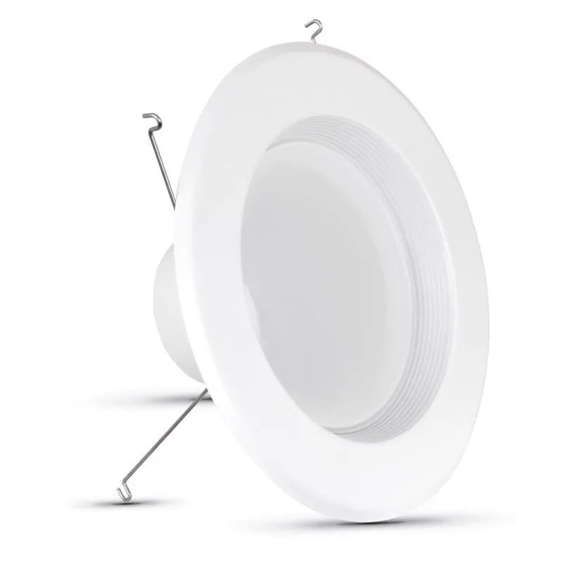 Feit Enhance White 5-6 in. W LED Dimmable Recessed Downlight 10.2 W