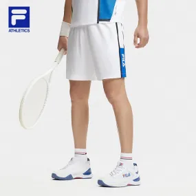 FILA CORE ATHLETICS TENNIS Men Woven Shorts in White