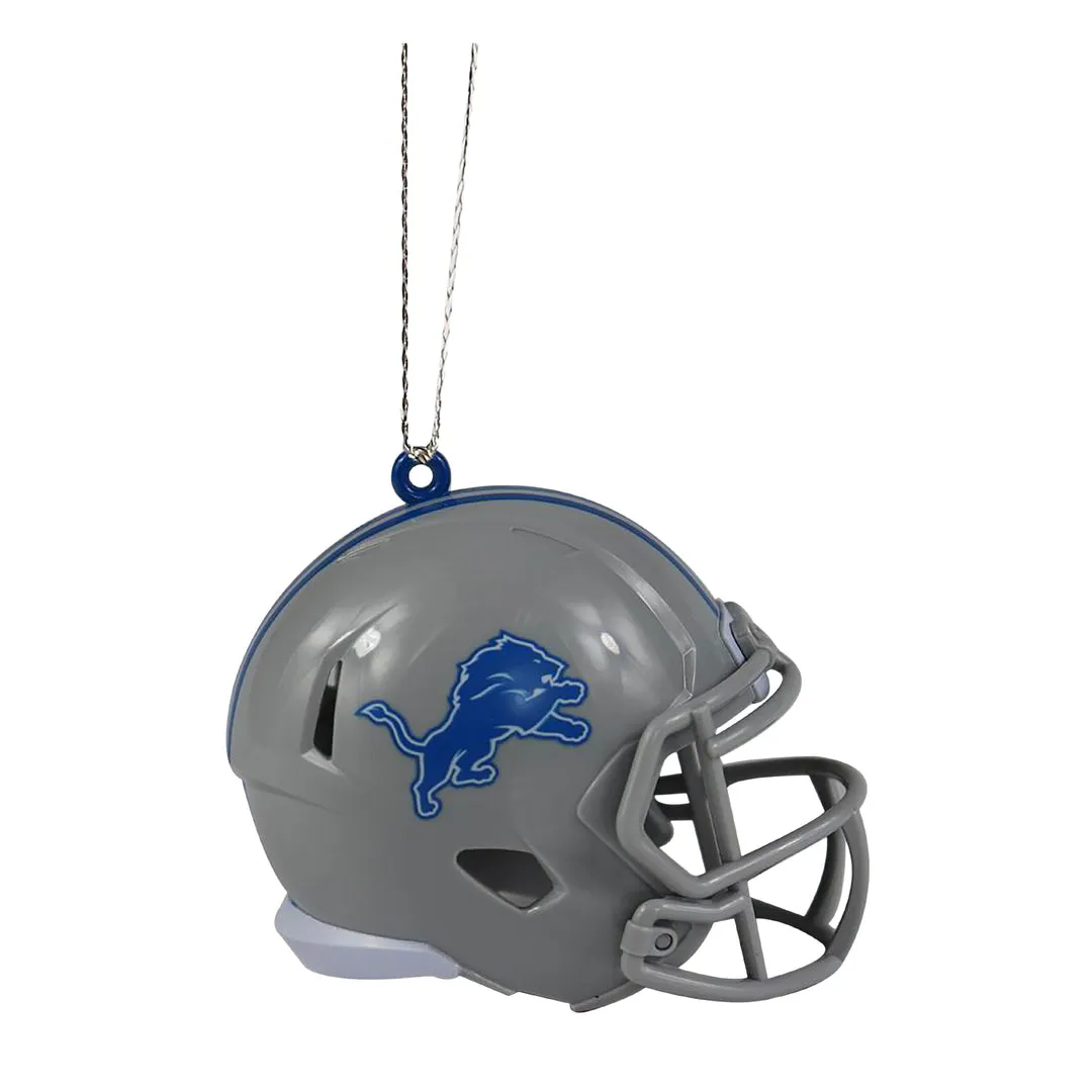 FOCO NFL Detroit Lions ABS Helmet Ornament