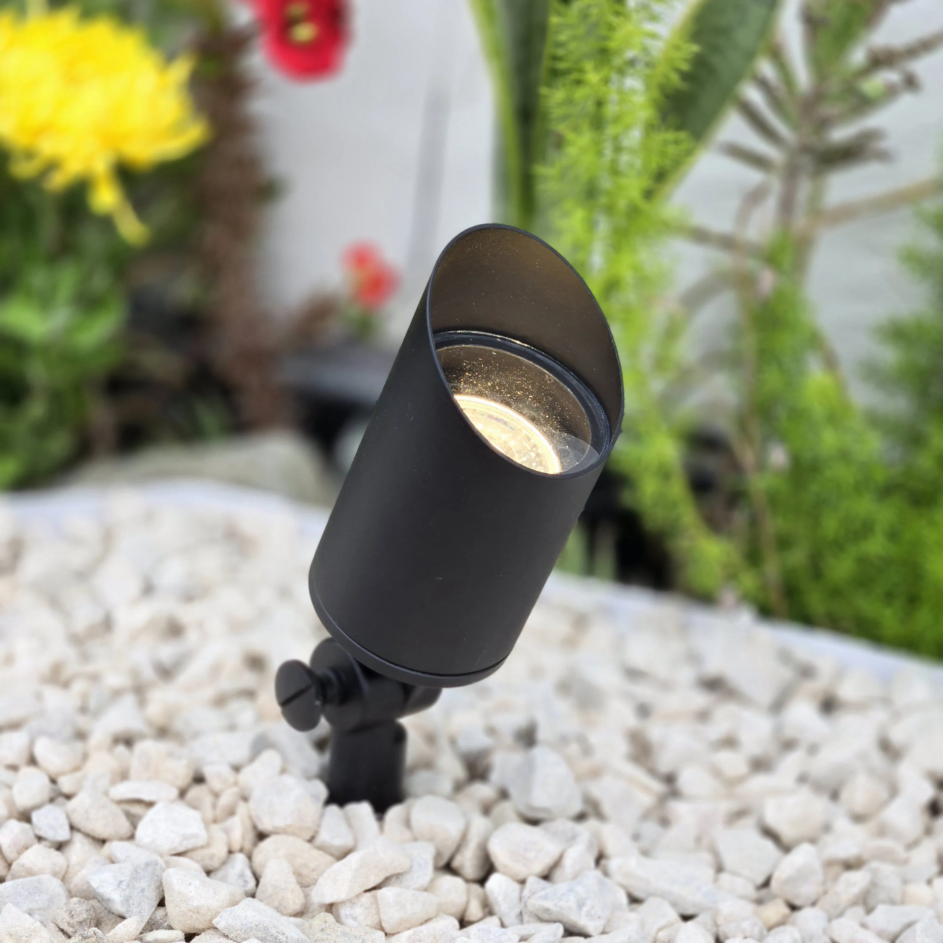 Galaxie Solid Cast Brass Directional Spot Light Gun Metal Black